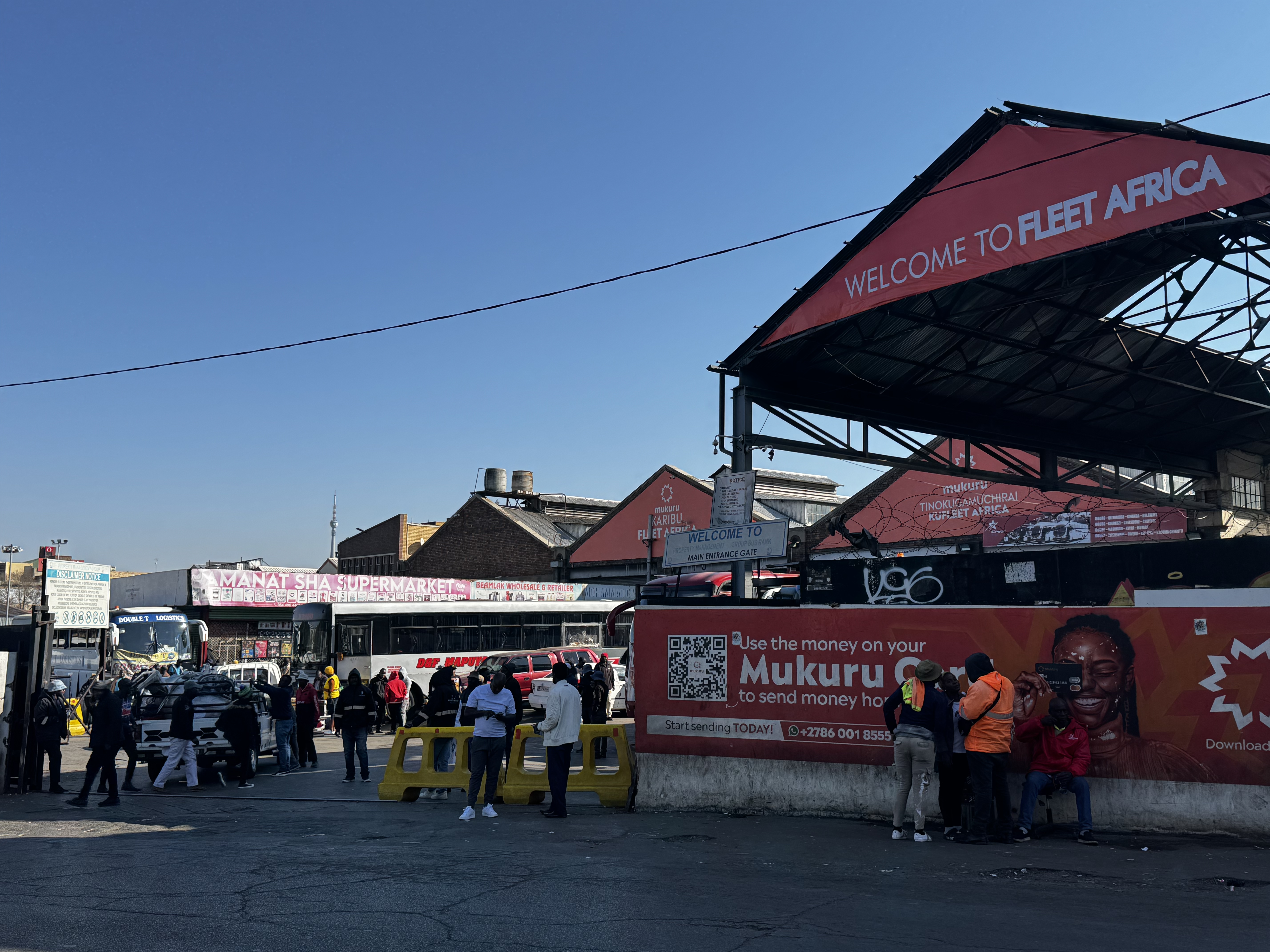 Inter-City Bus at Transport Hub